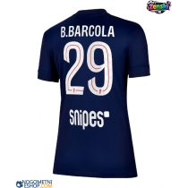 Ženski Nogometni dresi Paris Saint-Germain Bradley Barcola #29 Domači 2025-26 Kratek Rokav